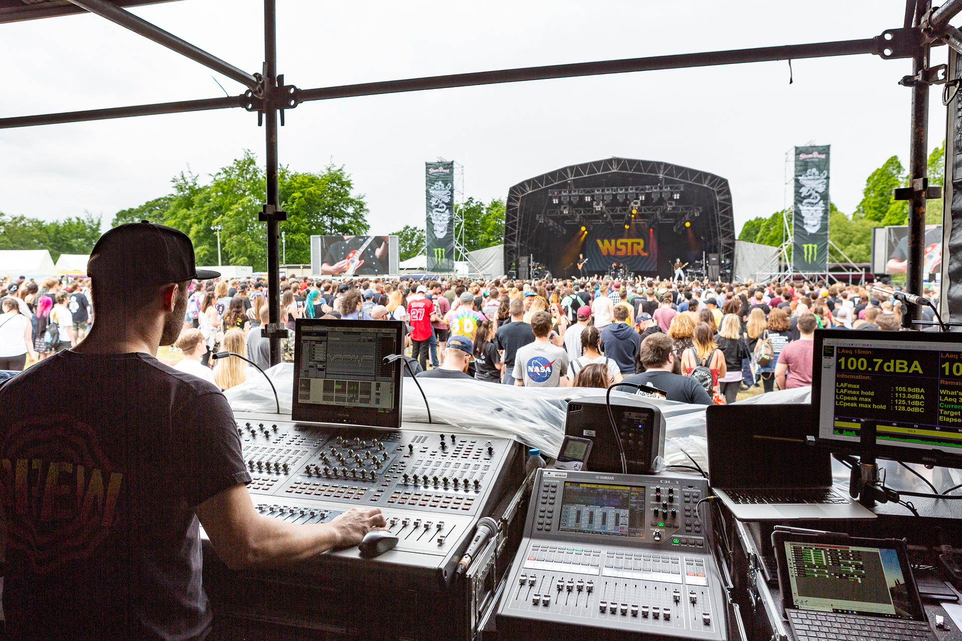 Project Manager & System Tech, Main Stage @ Slamdunk Festival