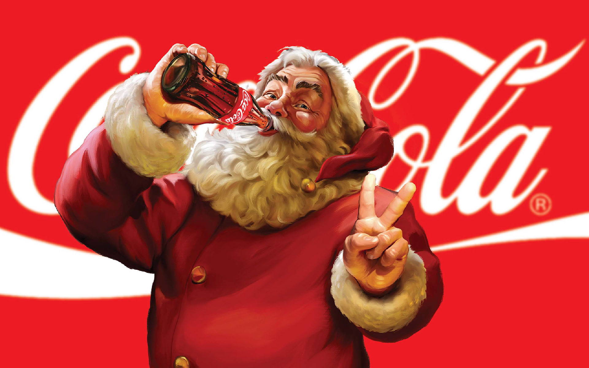 Дед Мороз Кока кола