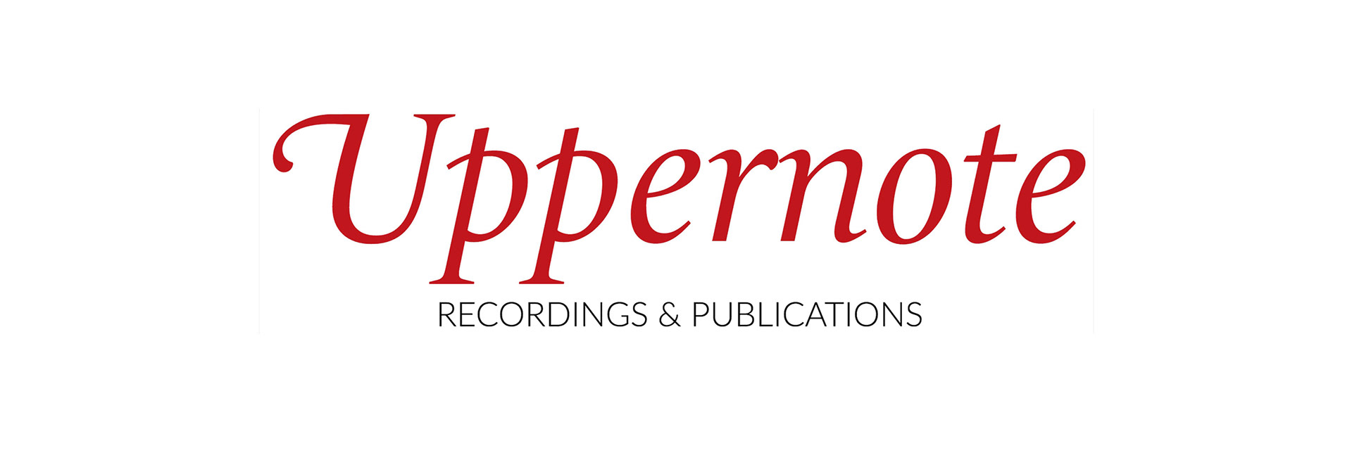Uppernote Recordings and publications brand logo