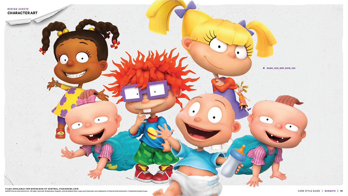 Anthony Petrie - Rugrats 2021 Core Style Guide