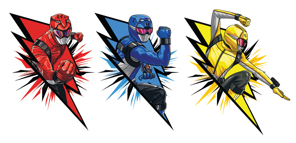 power rangers beast morphers characters