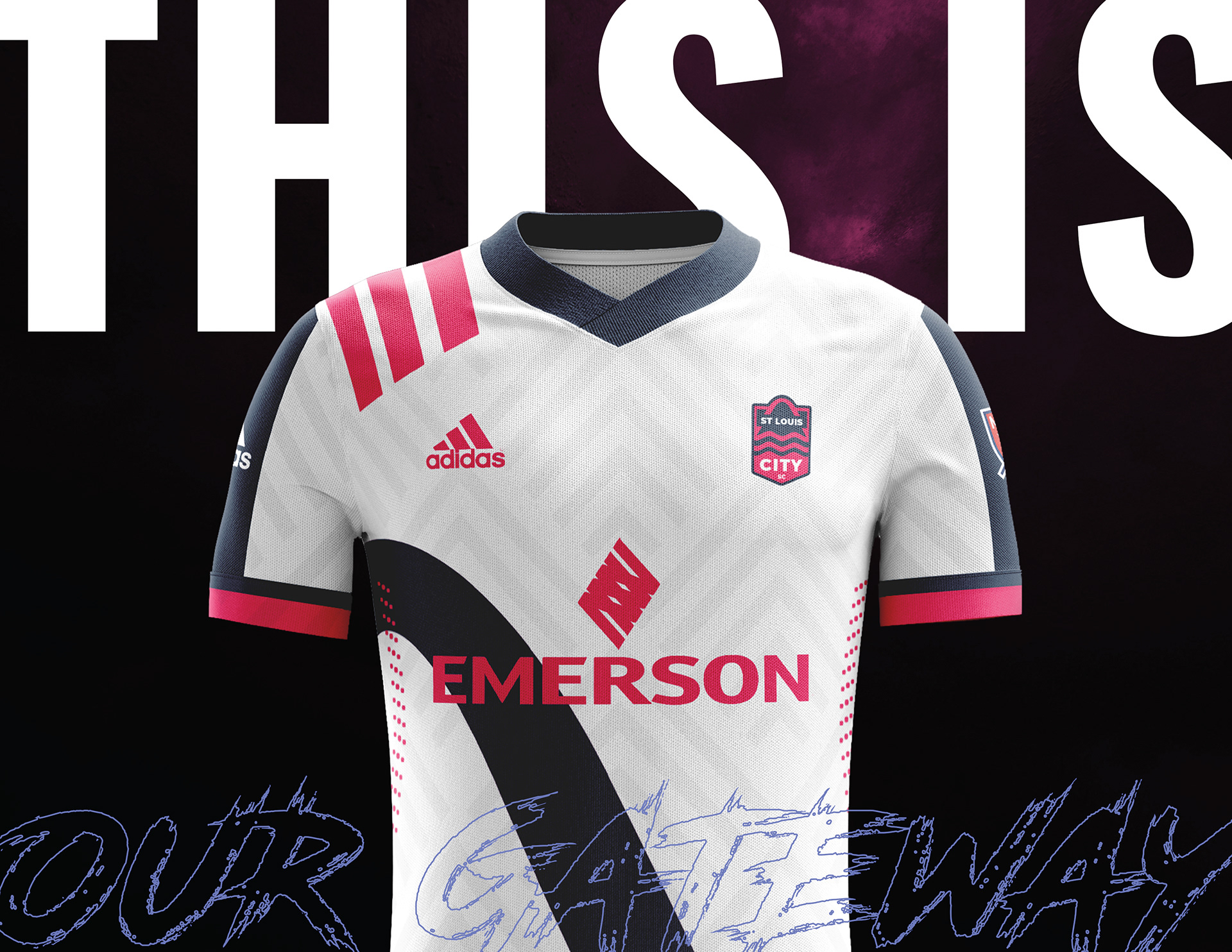 St Louis City SC White New Season Away - PES Kit Creator Showcase