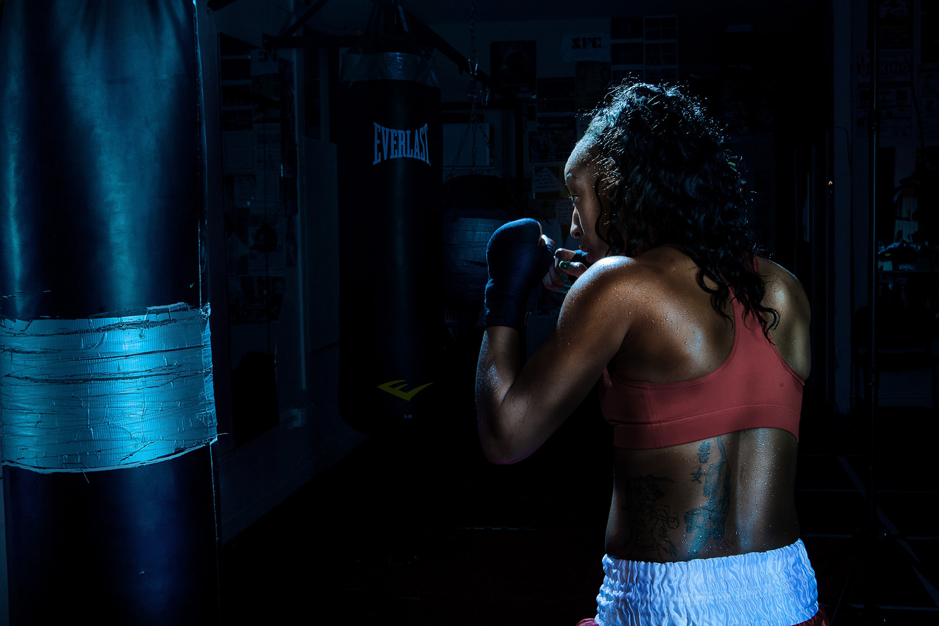 San Francisco Advertising, Commercial, Sports & Fashion Photographer Raquel Miller Boxing