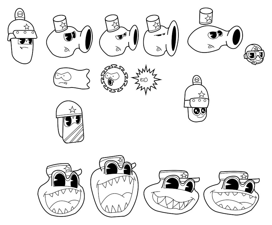 Units and Ennemies animation