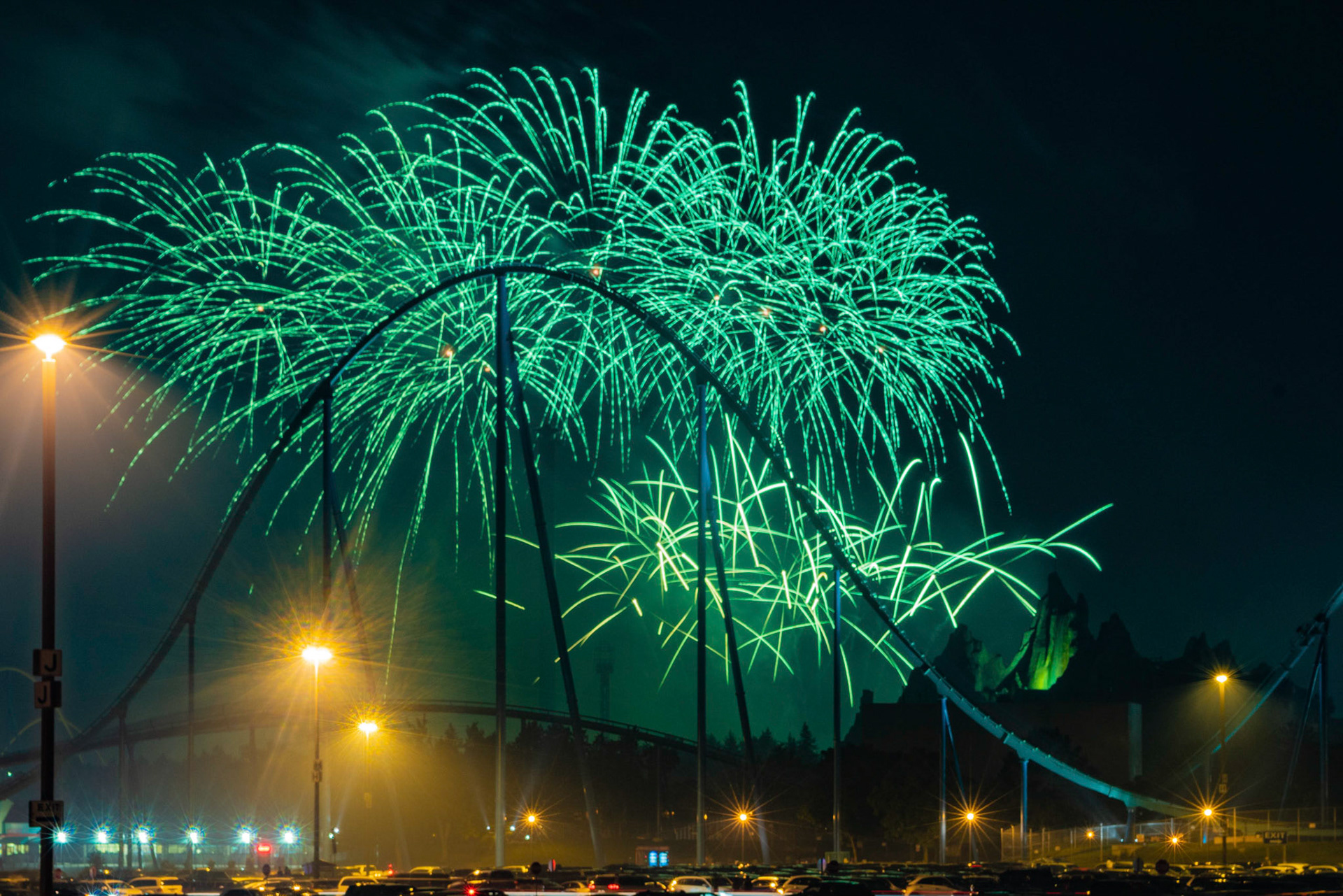 2018-09-02 Firework's From Canada's Wonderland 