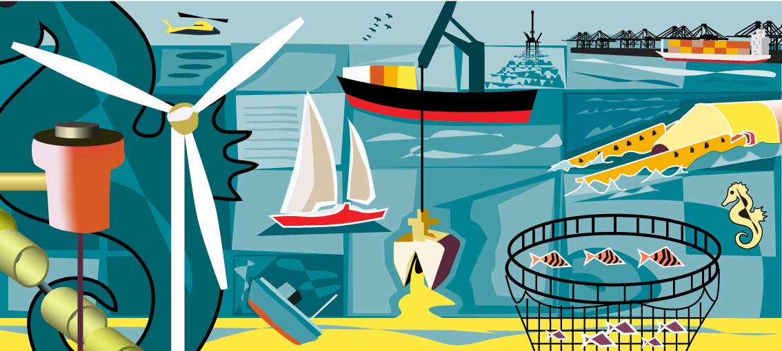 Costello Events commissioned illustration