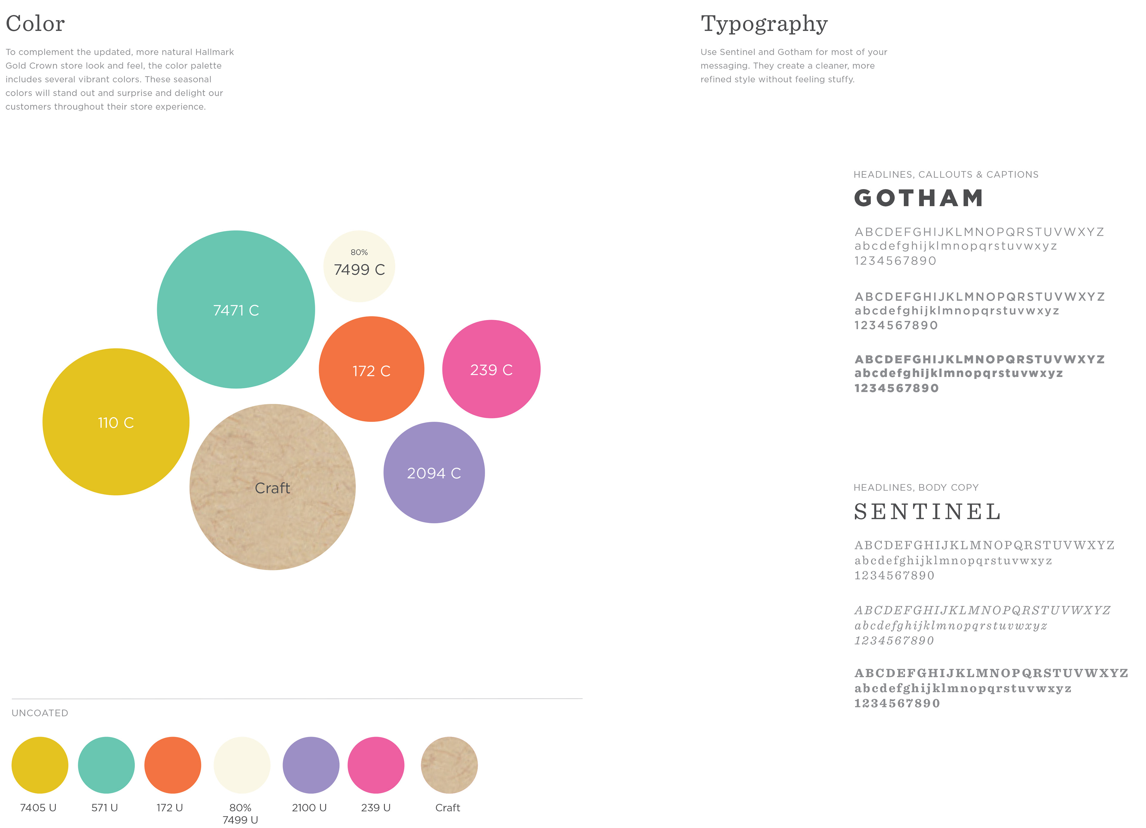 Color & typography