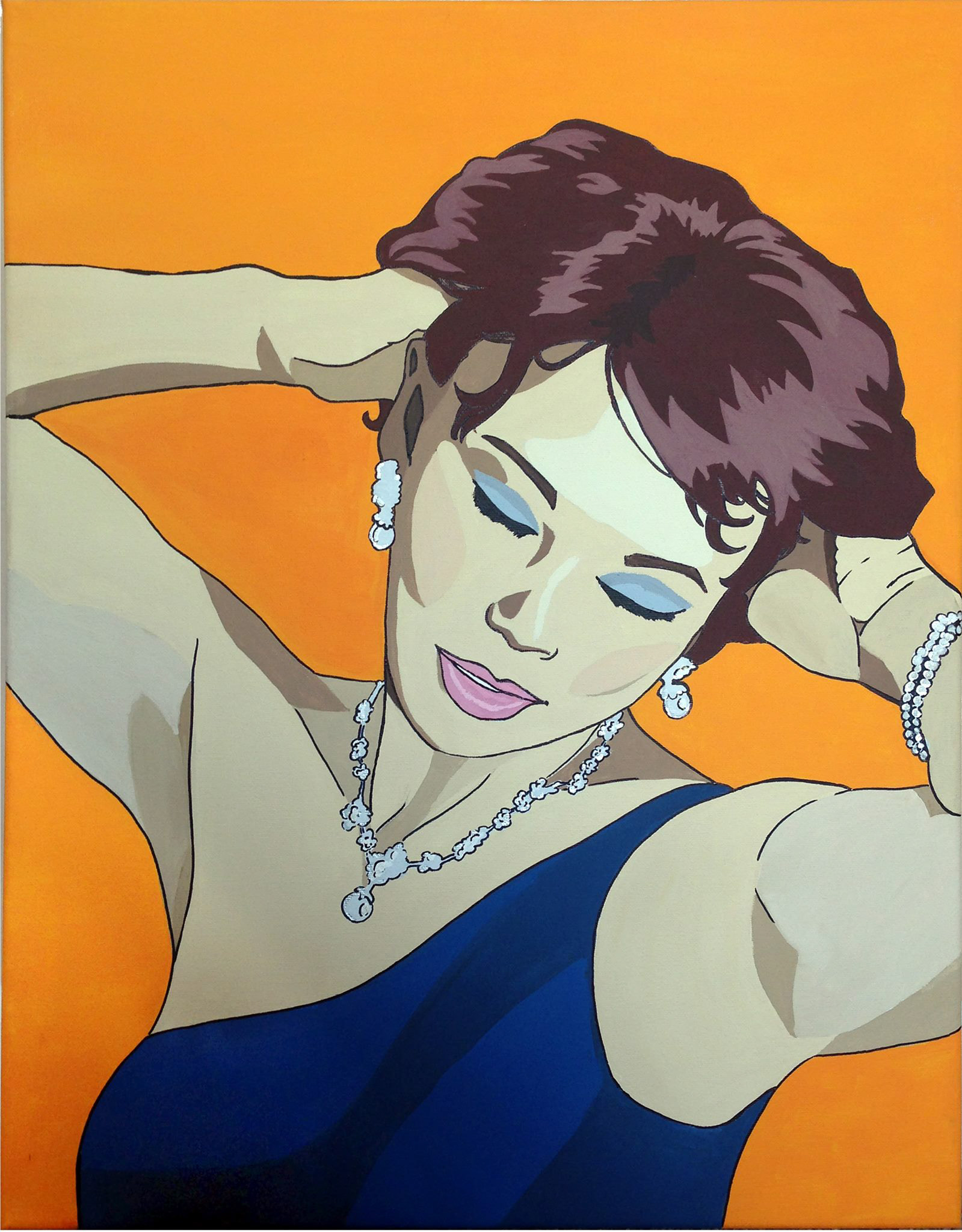 "Jasmin" | Acrylic on Canvas