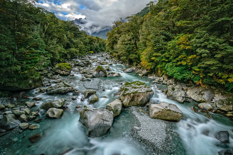 Donne River, Milford Sound - Fjiordland