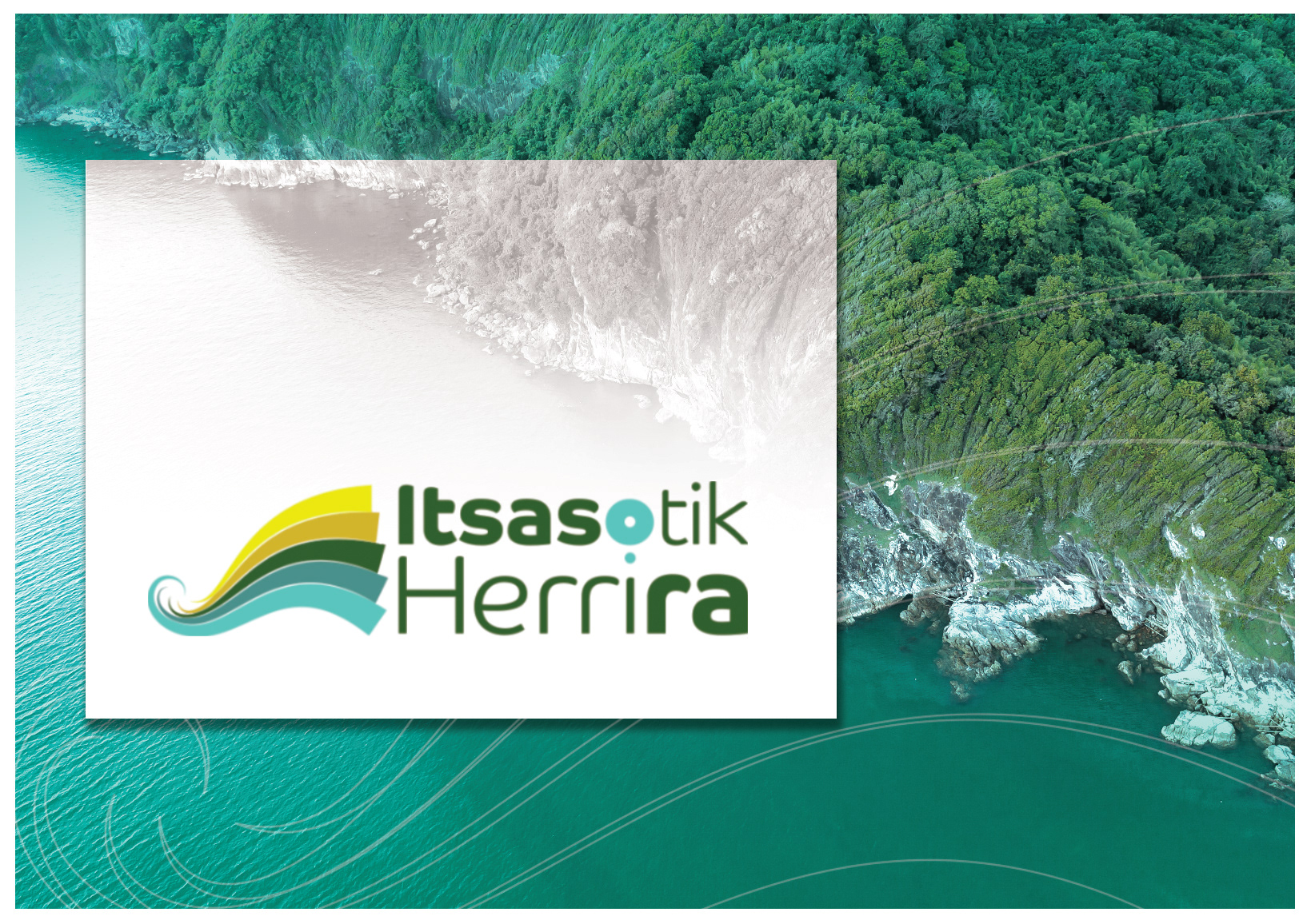 Creatividad y diseño de logotipo Itsasotik Herrira.