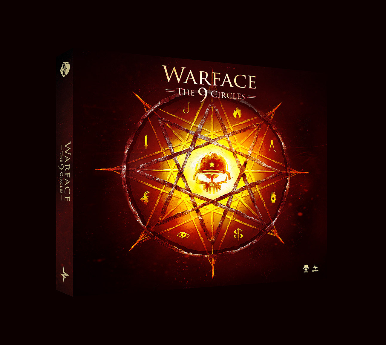 Warface - The 9 Circles Album Design by Jeffrey Dirkse