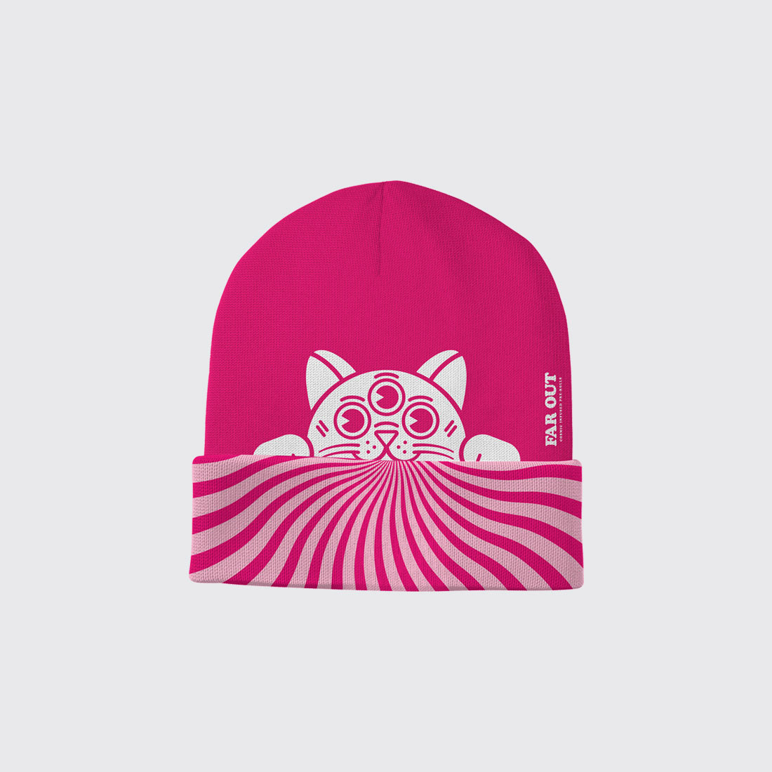 Far Out - Cosmic Infused Weed Merchandise Design by Jeffrey Dirkse