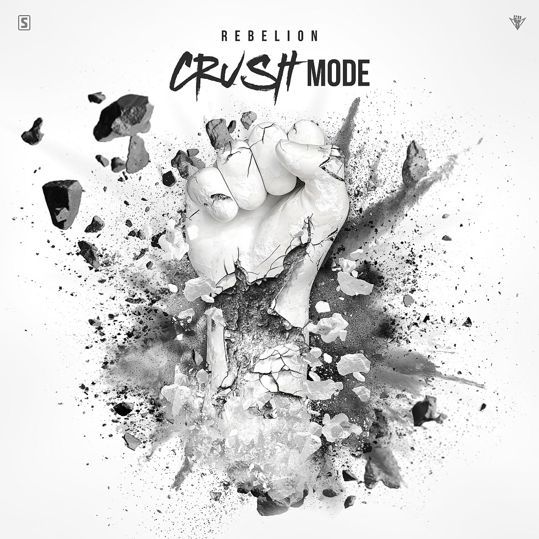 Rebelion - Crush Mode EP Cover Design by Jeffrey Dirkse