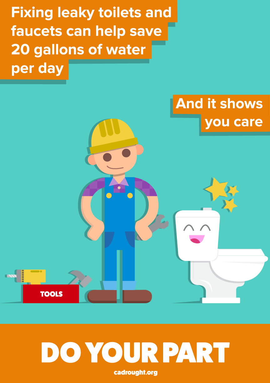 Adam Castro California Drought Awareness Campaign