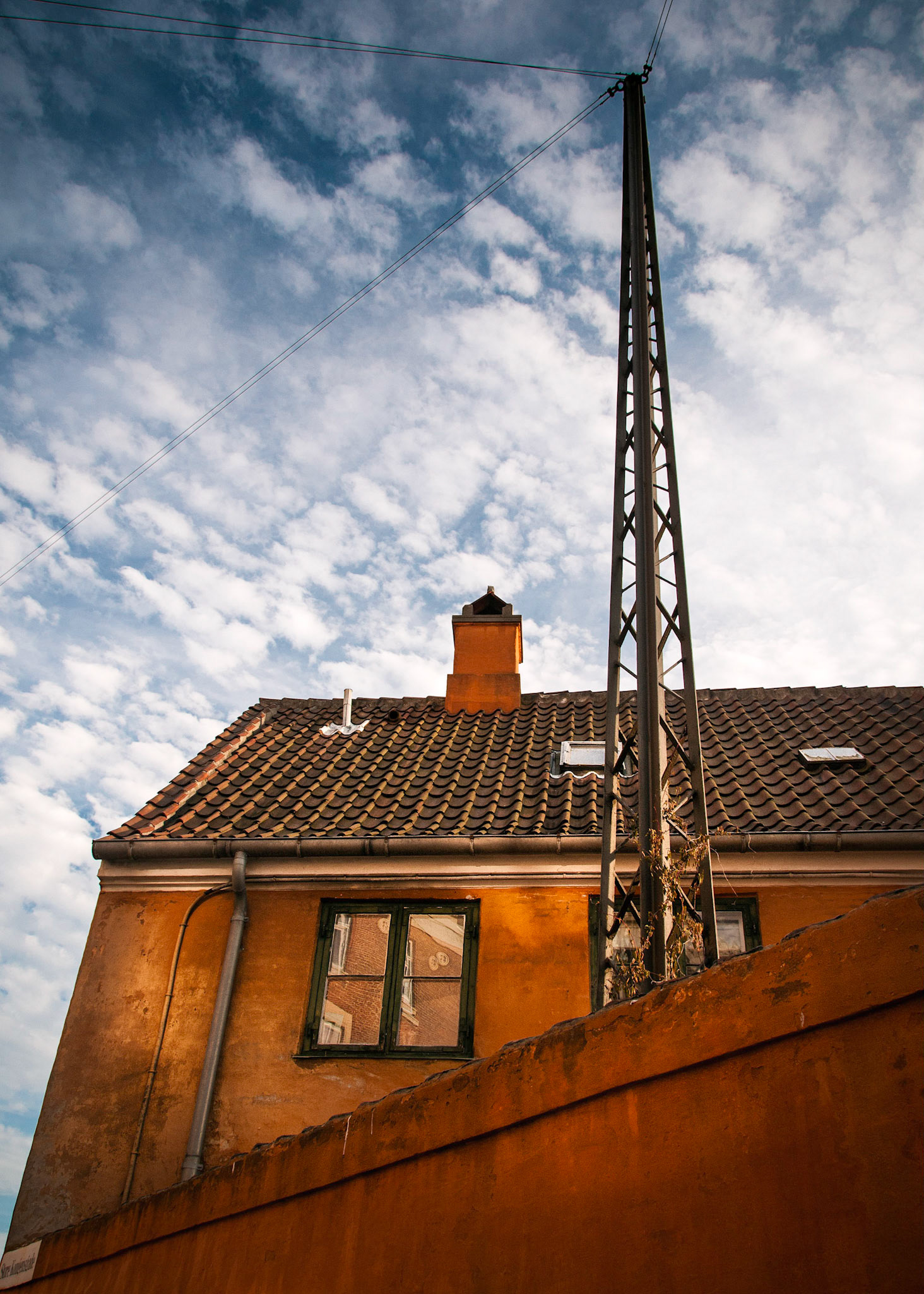 Street Light Tower Copenhagen Denmark