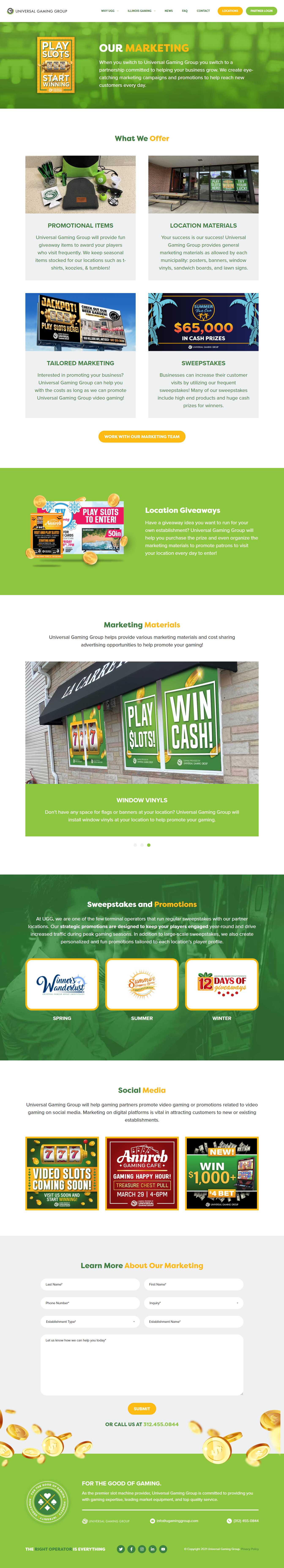 Our Marketing