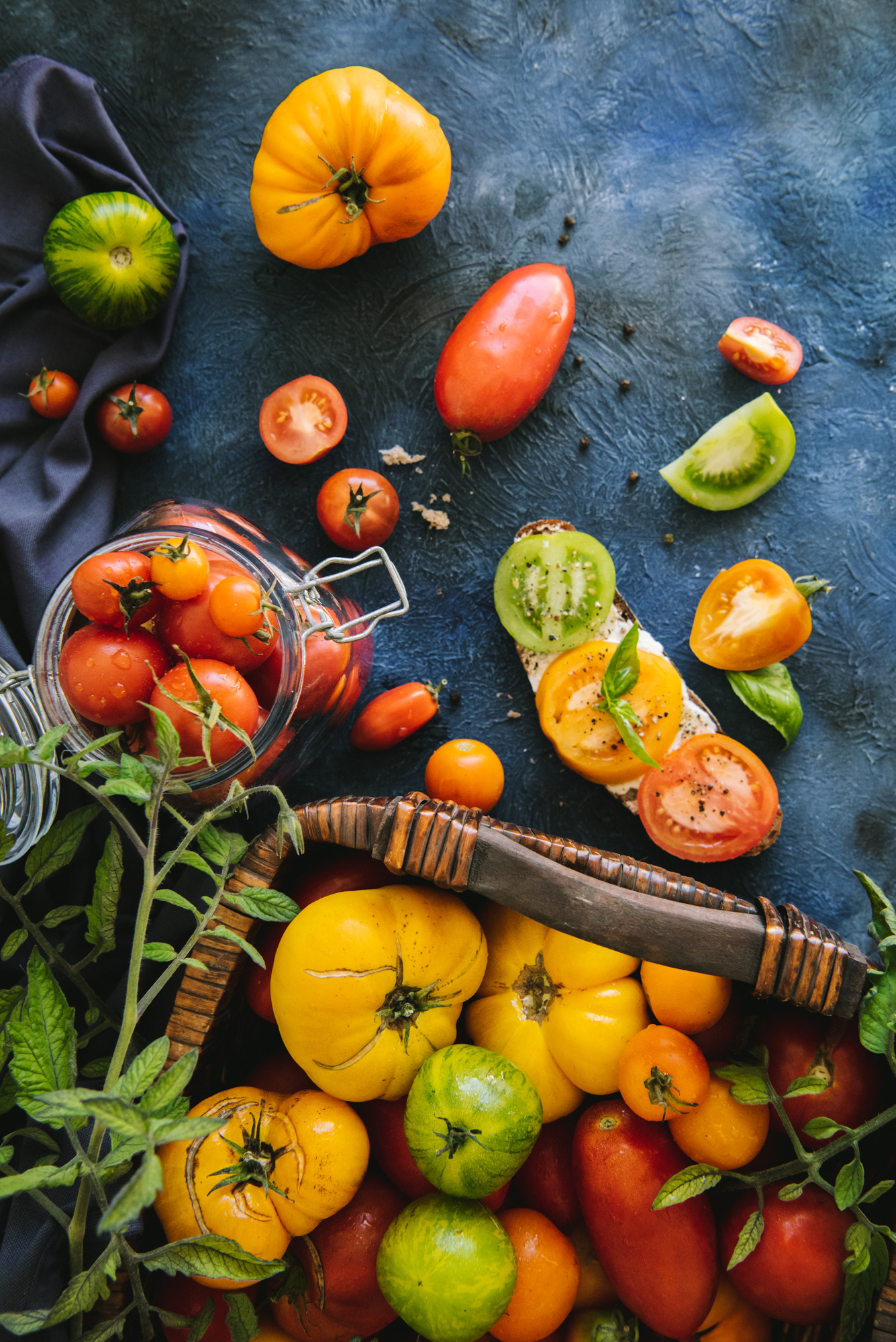 Vibrant tomatoes