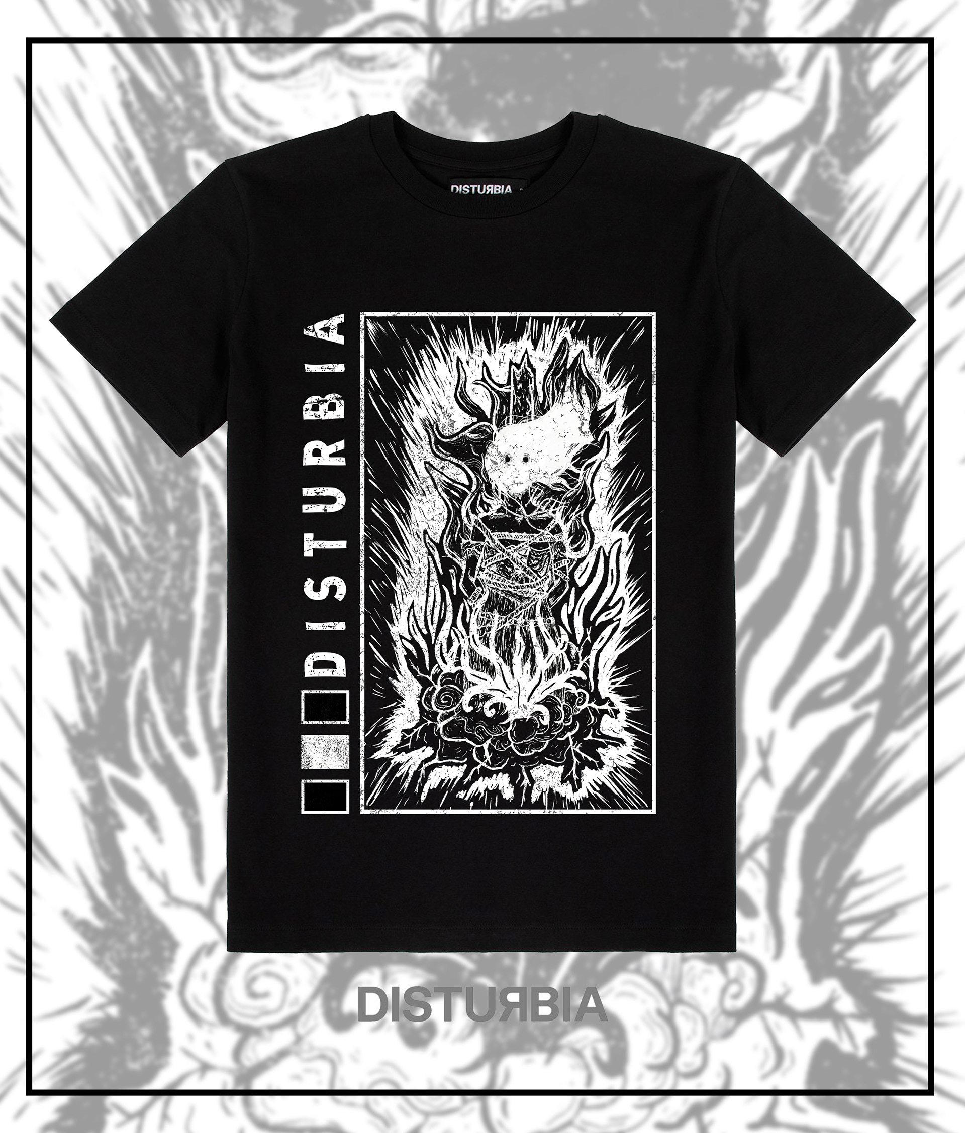 Design Submitted to Disturbia Design a tee competition
