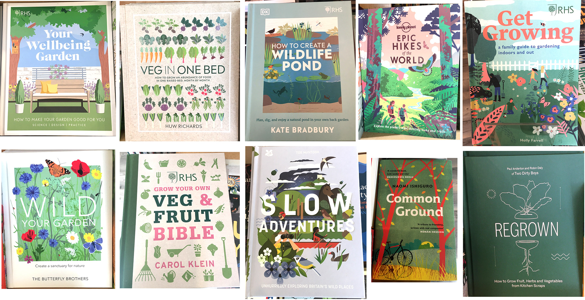 Looking at how type and image work in unison. I especially like the designs where illustrations come out of a bound space.