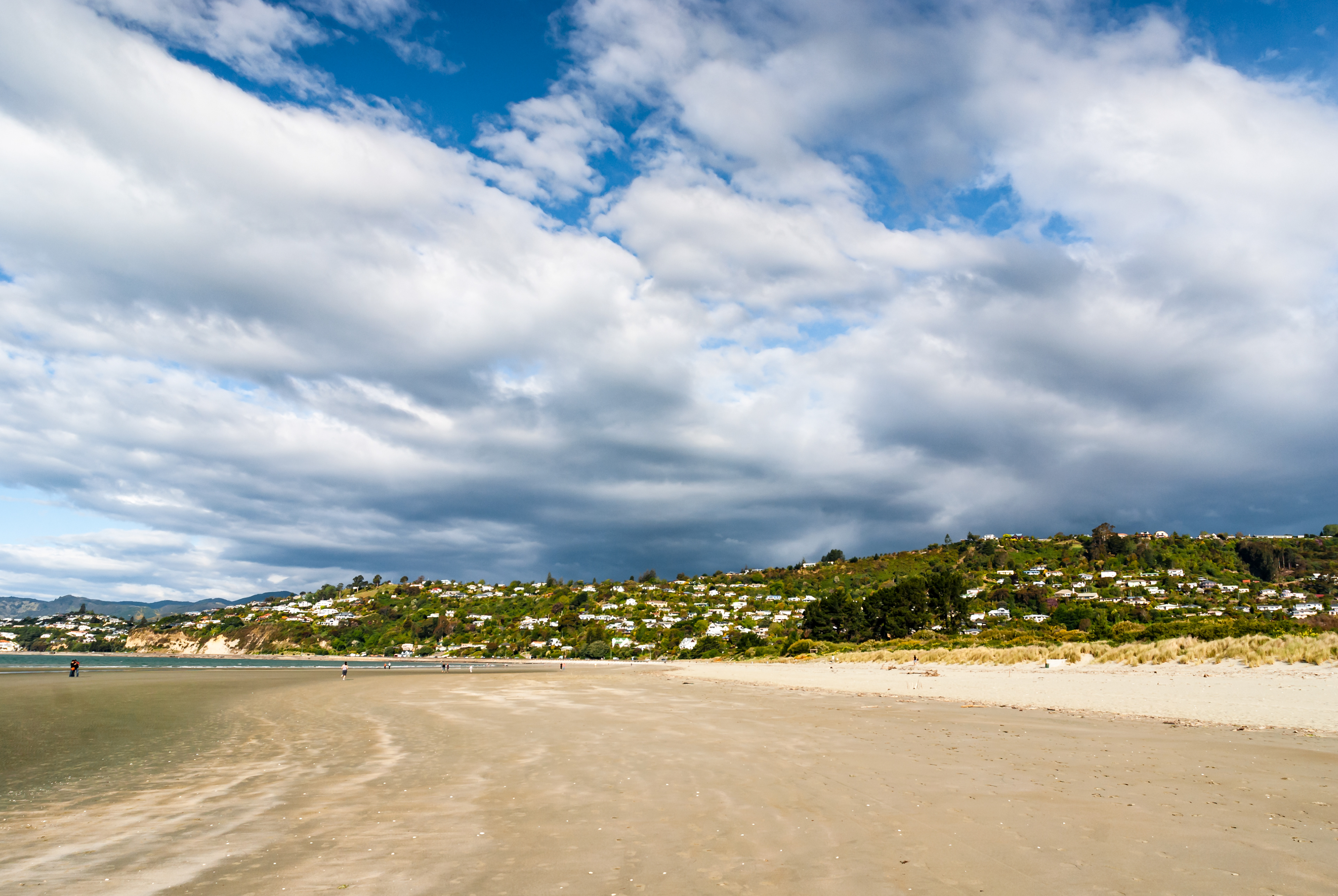 Tahunanui Beach, Nelson on the South Island of New Zealand