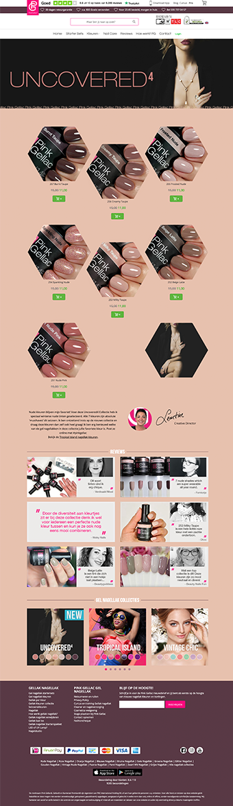 Landing pages