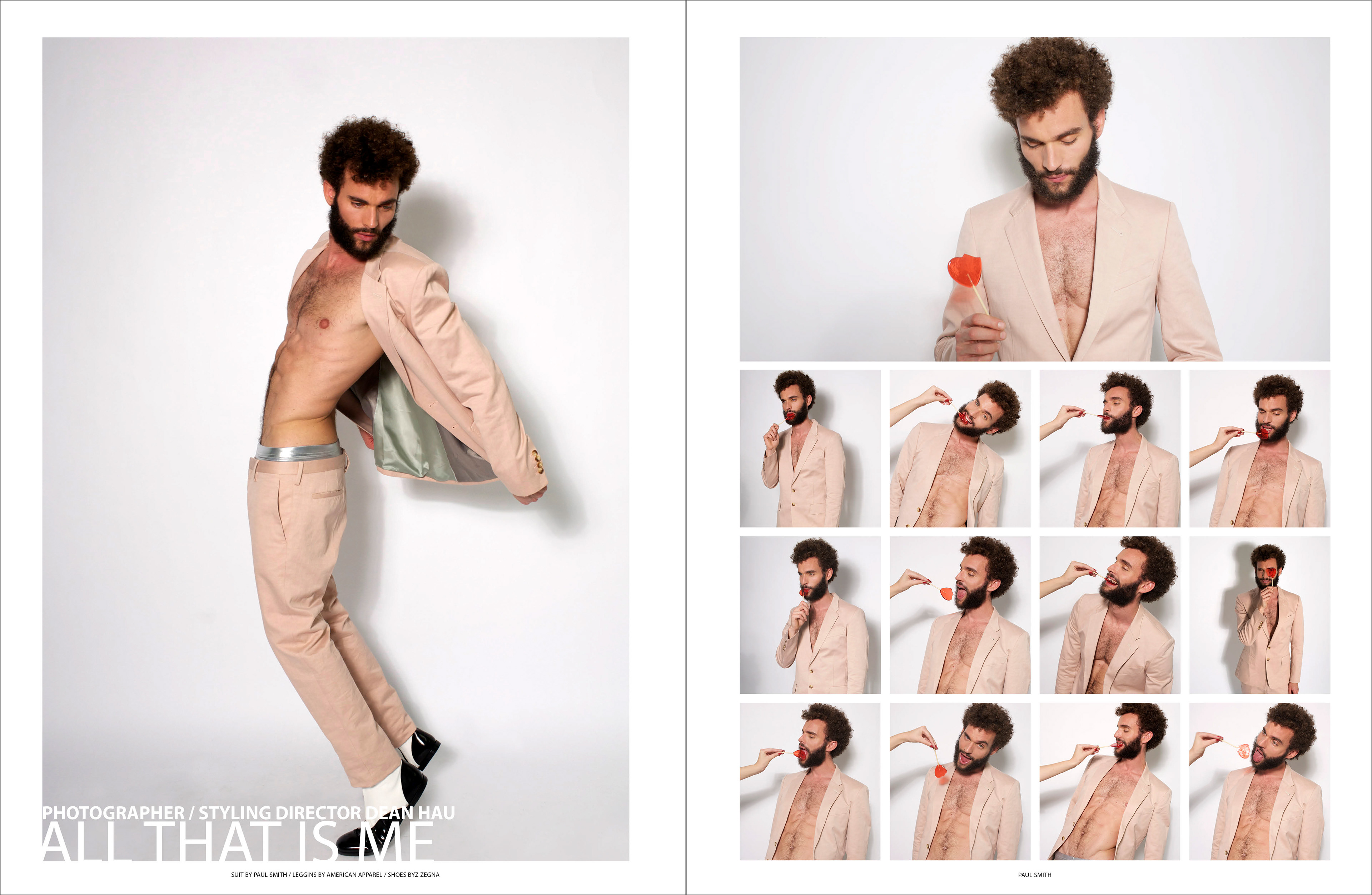 Magazine layout and photo editing