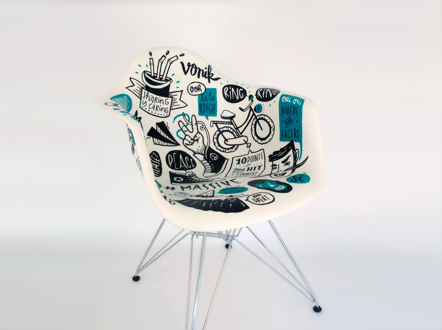 Custom chair design Converse
