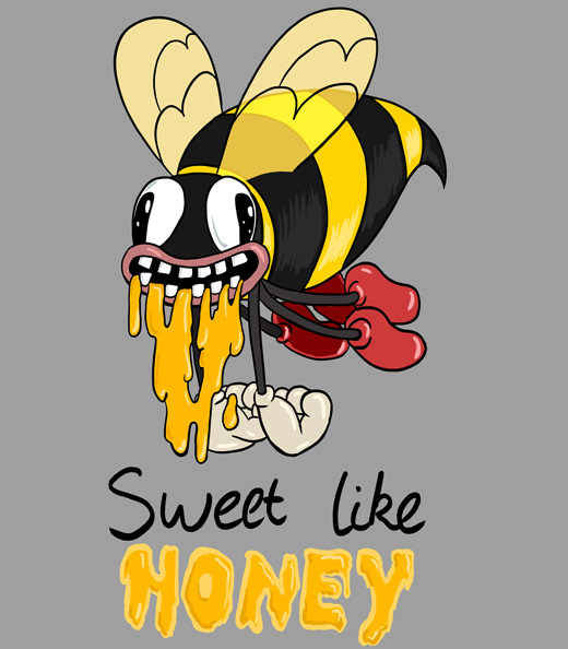 Sweet Like Honey (apparel design)