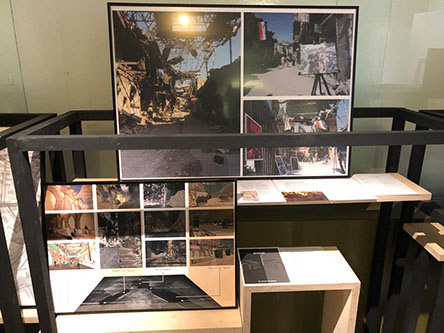populating exhibition space