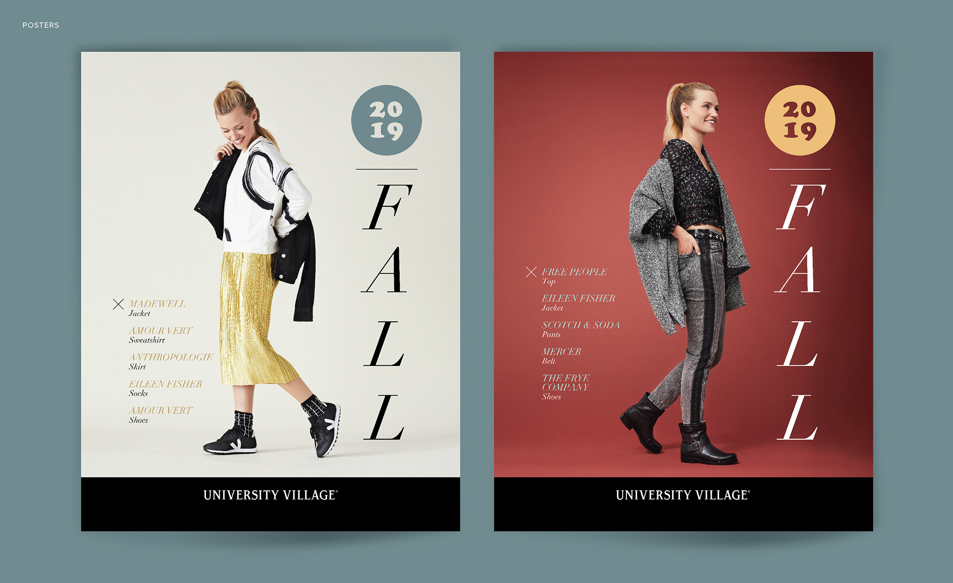 Lesley Feldman University Village Fall Fashion Campaign