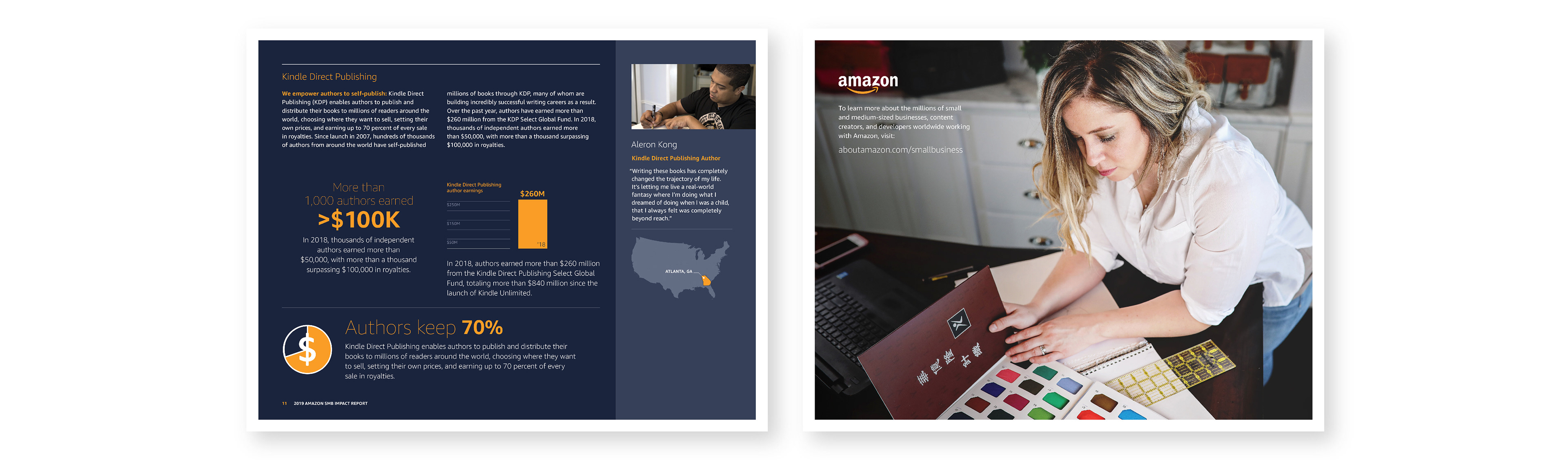 Lesley Feldman Amazon Small Business Report