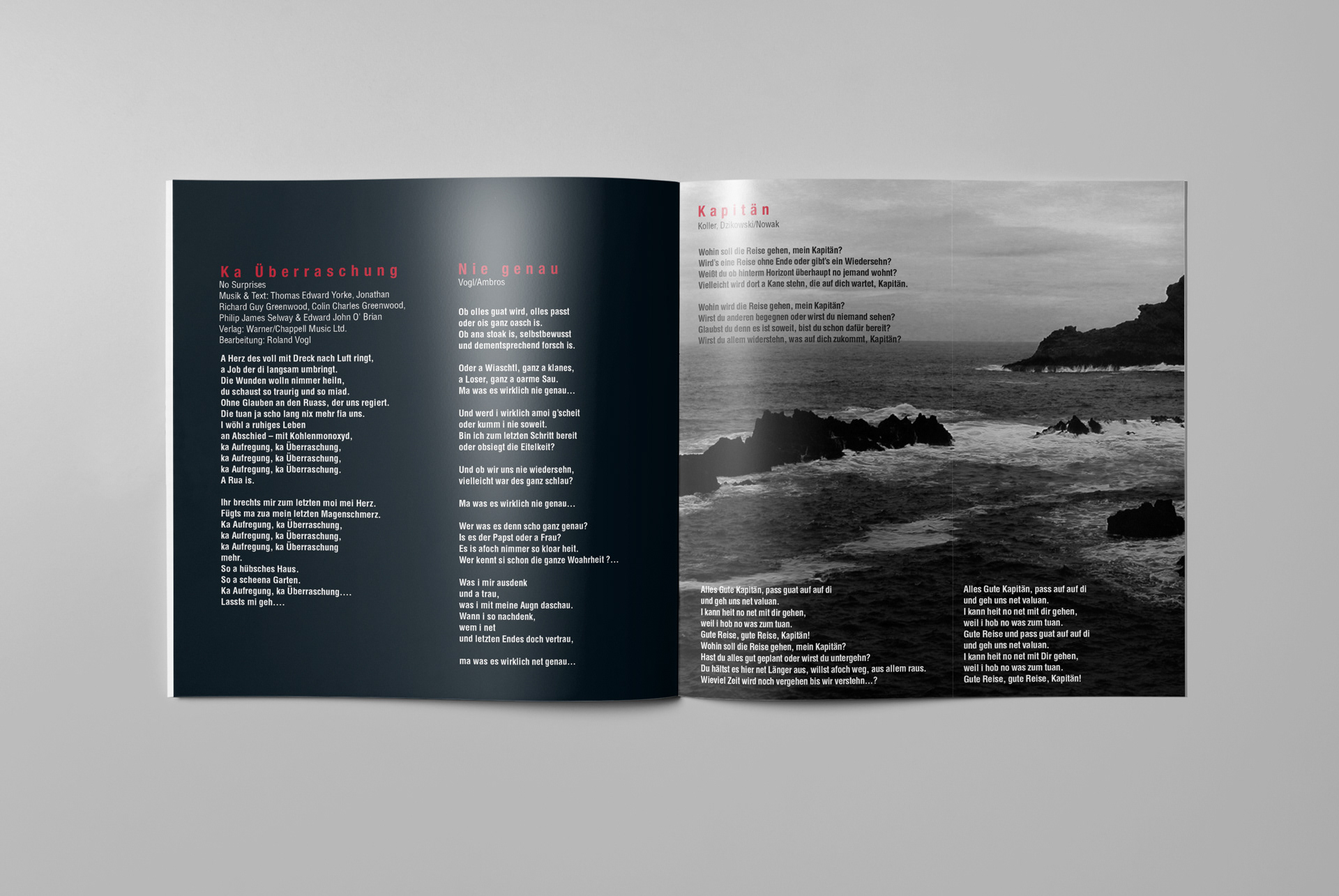 16-seitiges Booklet (Beispielseiten)