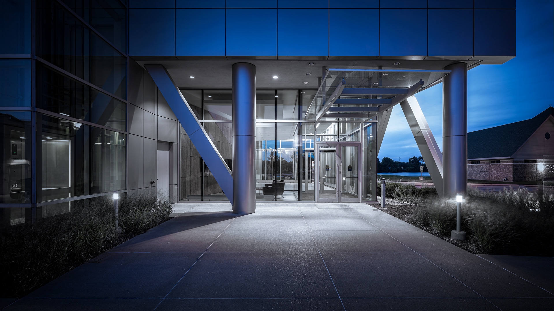 Architectural photography Quad Cities Iowa Moline Illinois Kone Centre