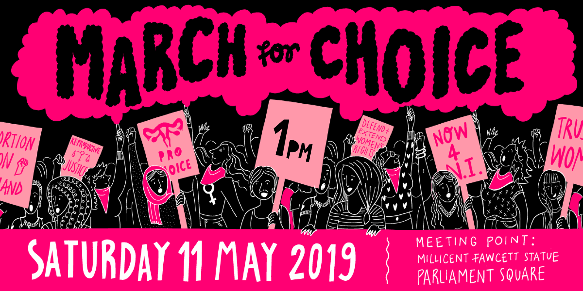 March for Choice 2019 - web slider