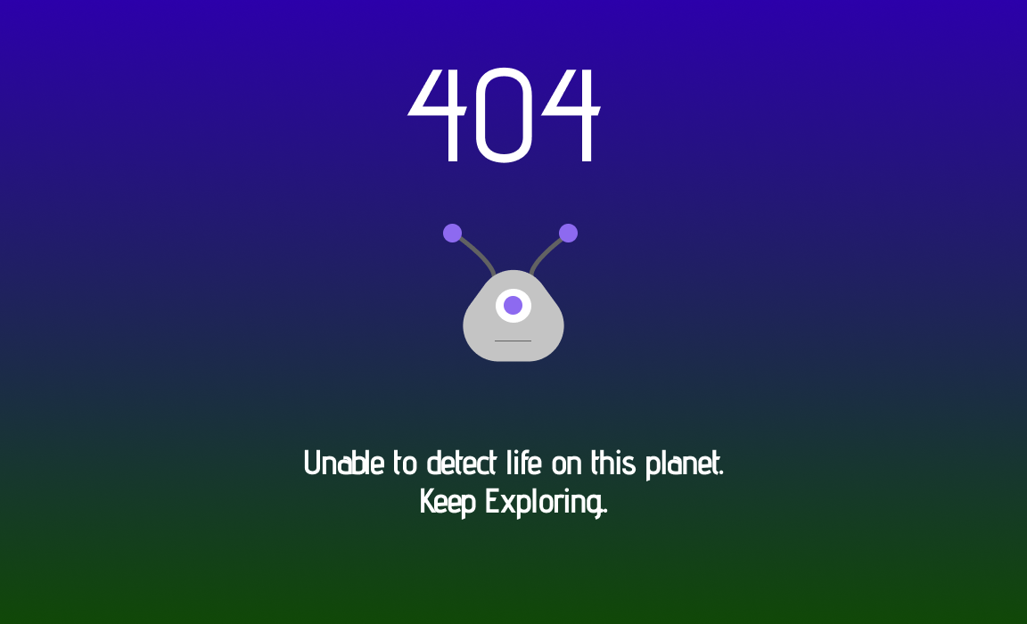Misc. 404 page.