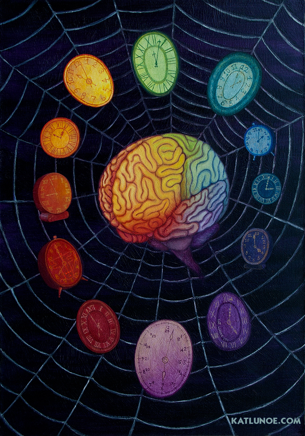 Book cover painting for "Magical Identity" by Taylor Ellwood; Immanion Press Megalithica. 35 x 50 cm Oil on Linen.