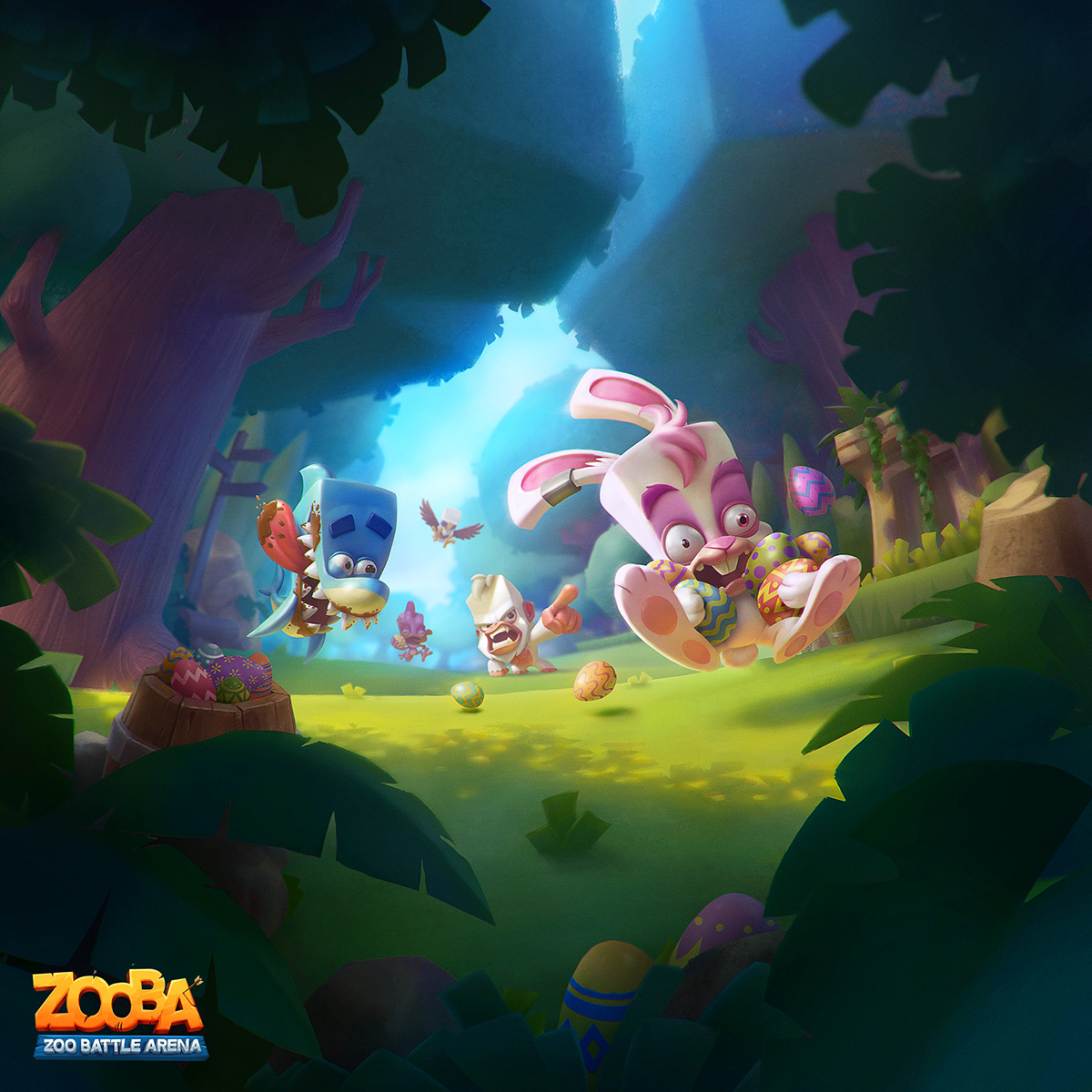 Lucas Leibholz - Zooba game Loading Screen for 2020 Easter