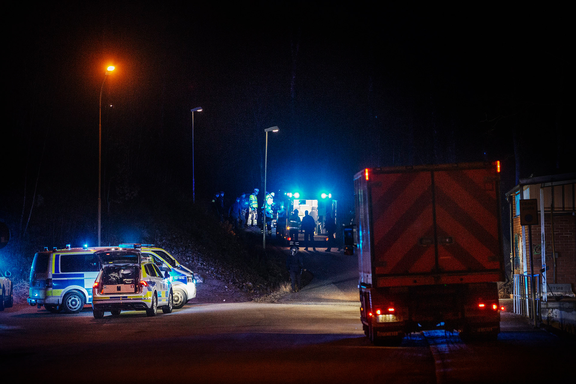 En dödsolycka med ett stulet fordon på Sjöbo.