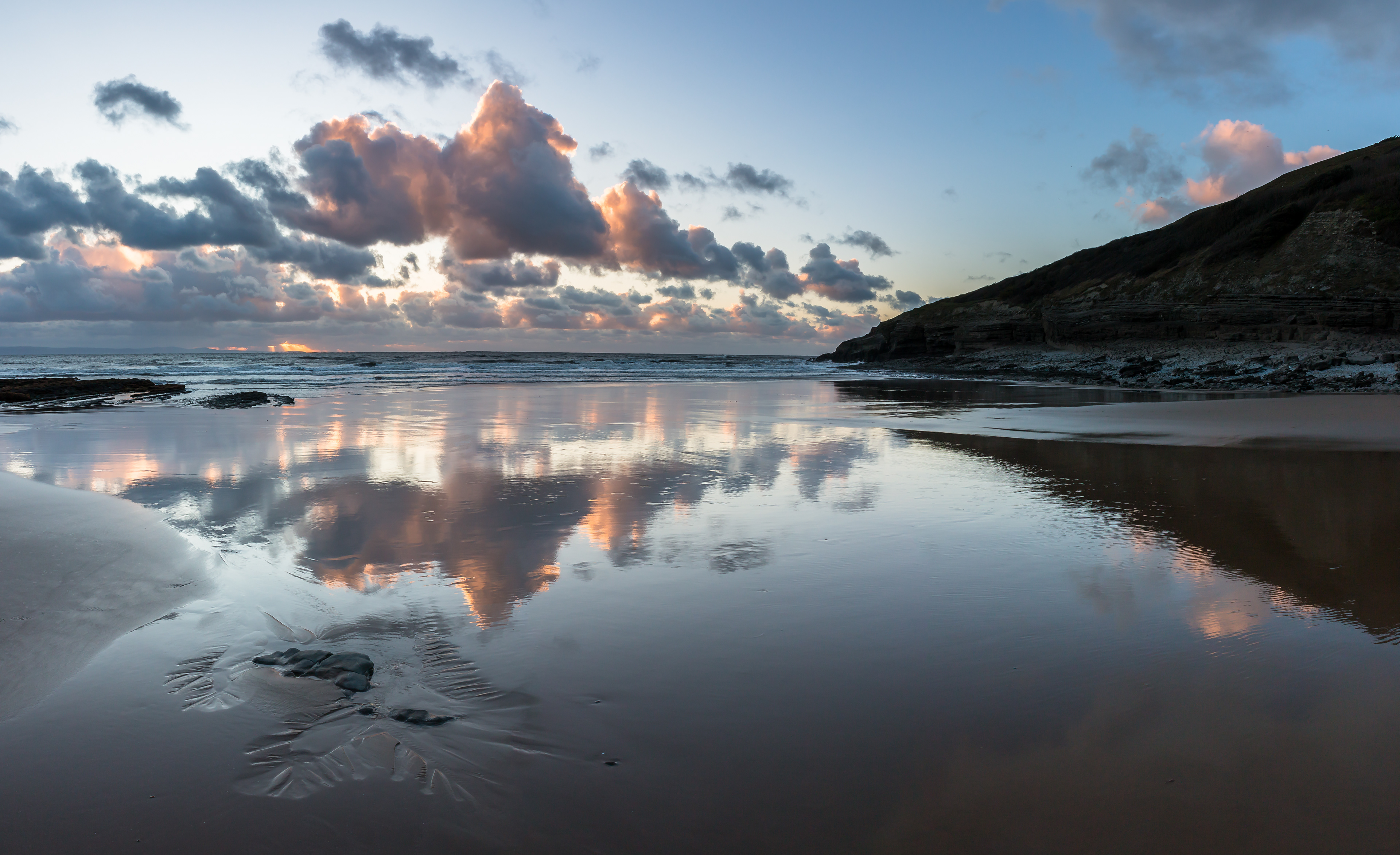 Southerndown Sandy Reflections 2