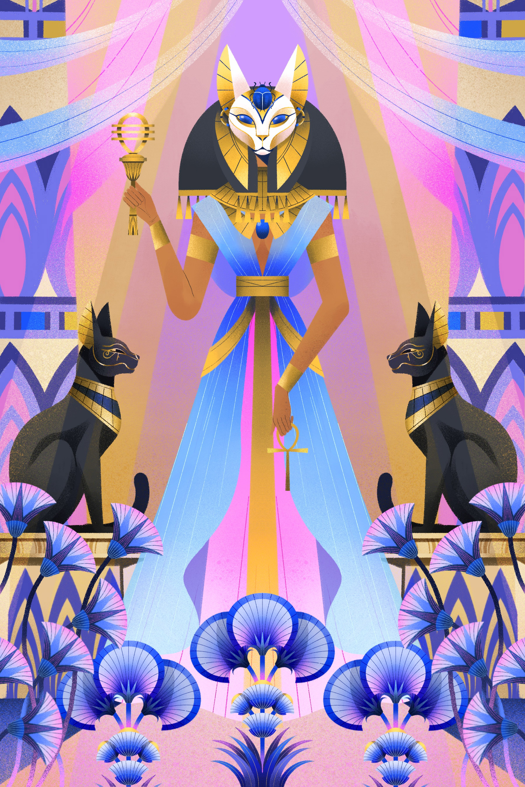 Meel T S Illustration Gods And Goddesses Of Ancient Egypt Egyptian Mythology