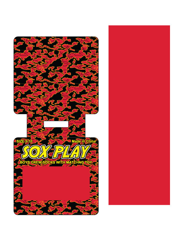 Sox Play Hanger Card