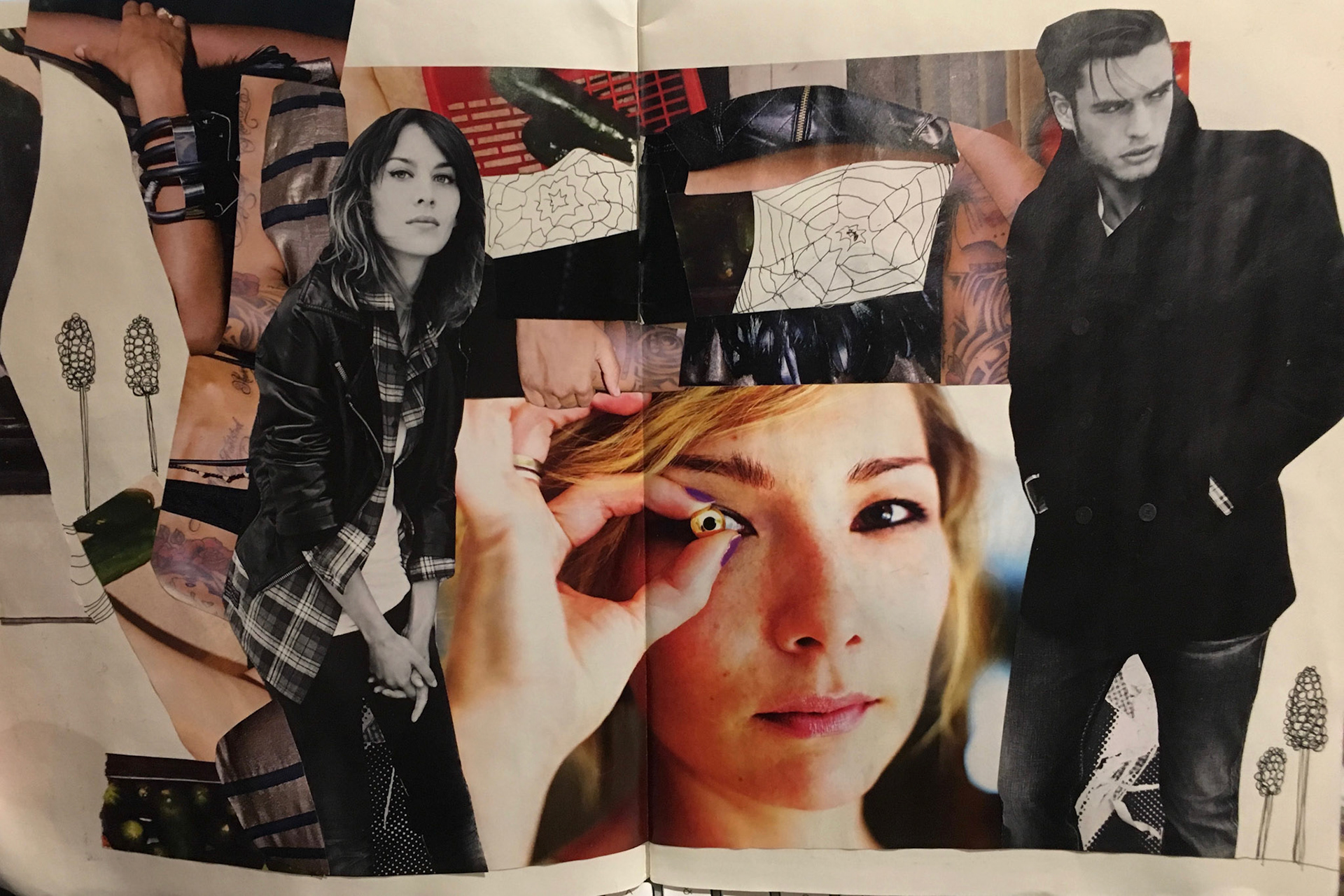 Fragments. 2018. Mixed Media, 11 x 17"