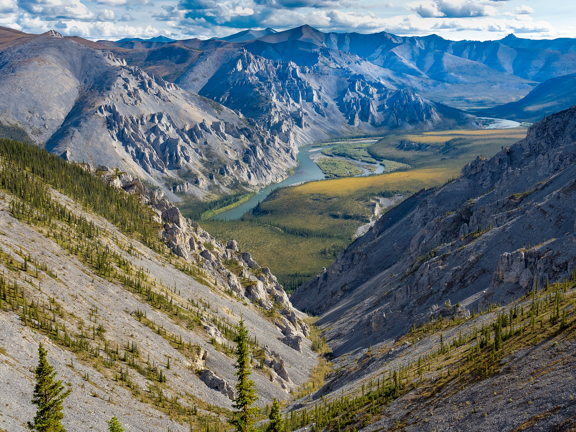 Chris Lepard - The Hart River, Yukon