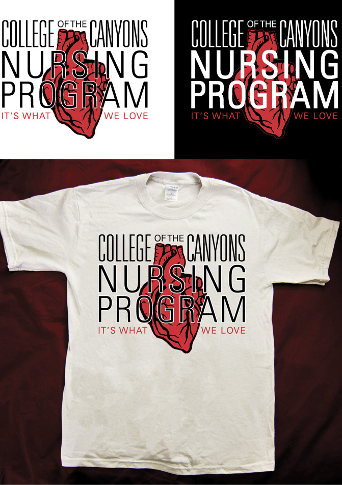 Bryant W Graphic Design Portfolio College Of The Canyons Nursing