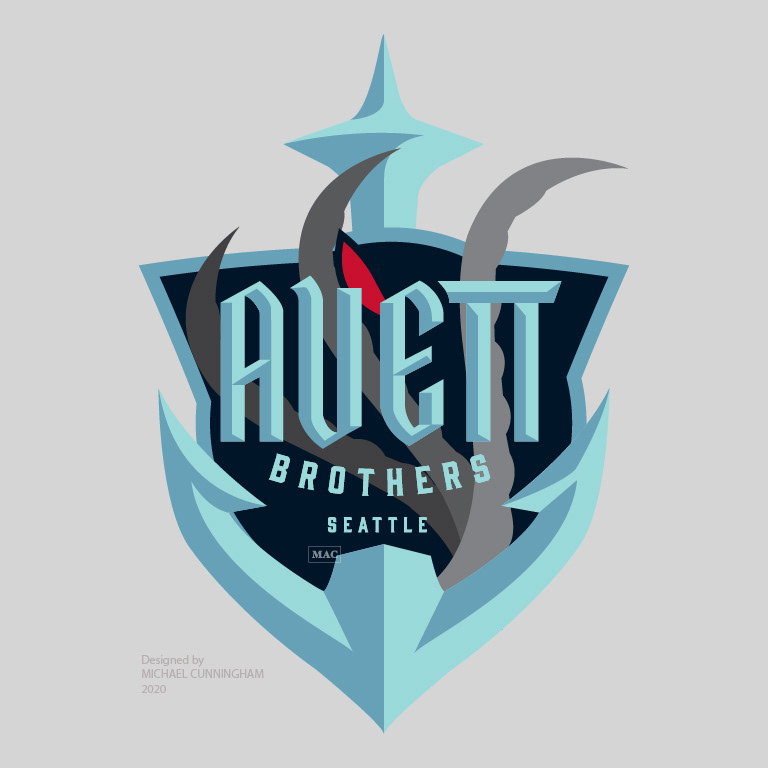 Avett Mail: Seattle Kraken sticker