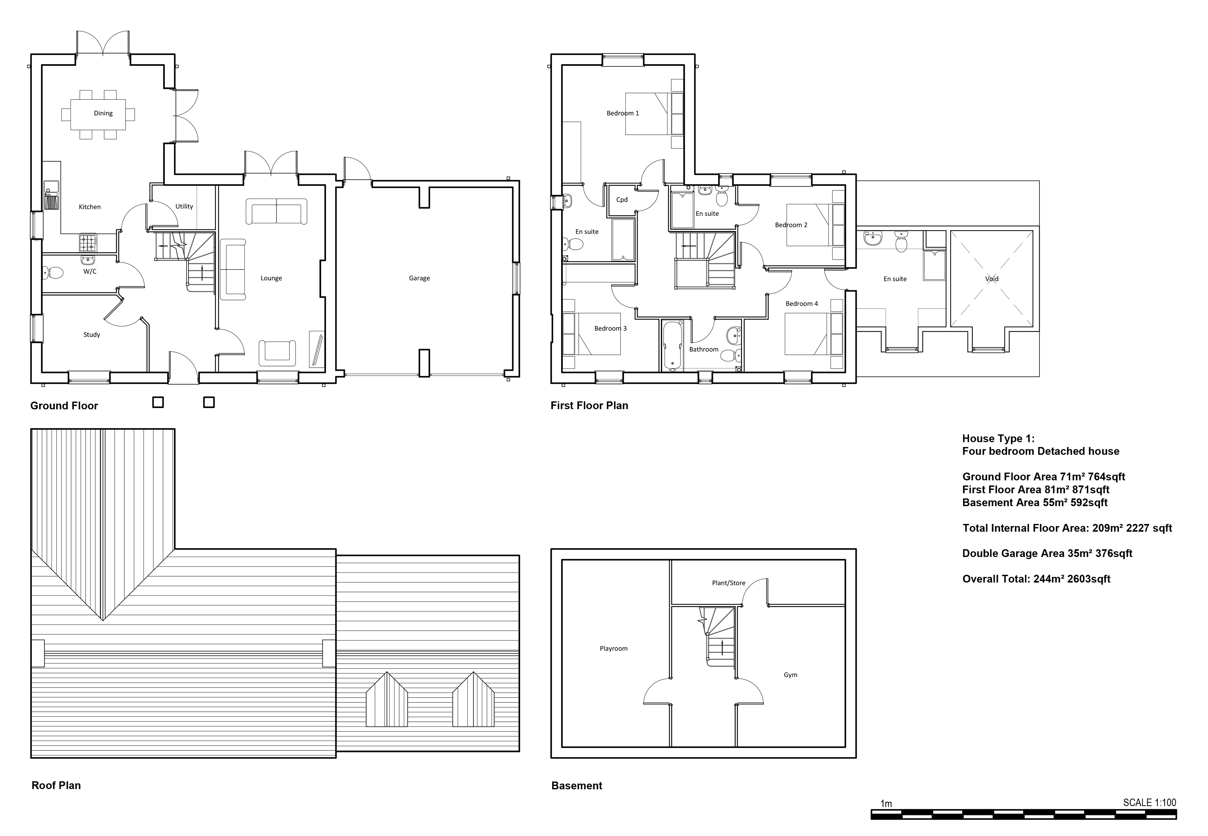 House Type 01 Plans