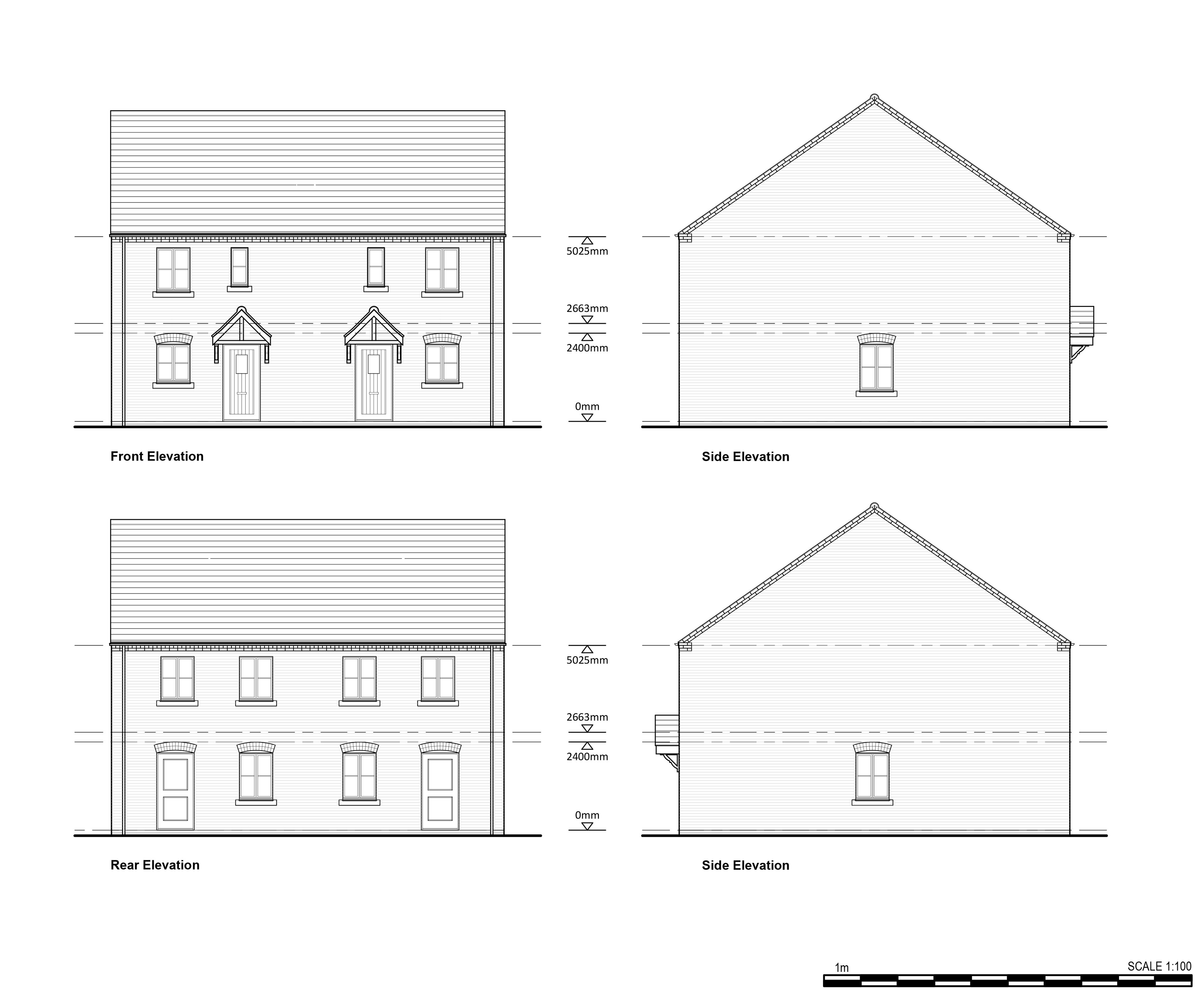 House Type 03 Elevations