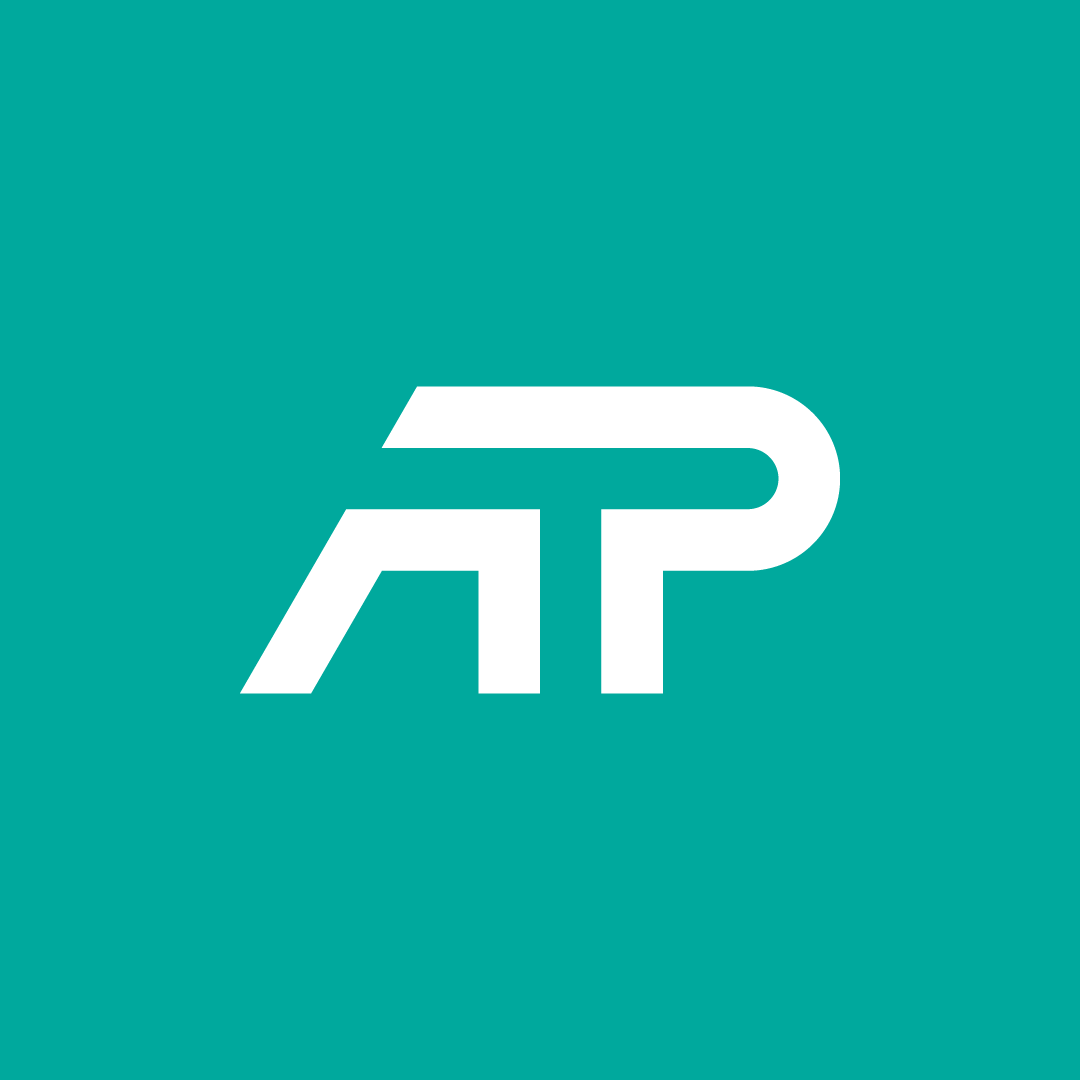 Letters AP Logo Design