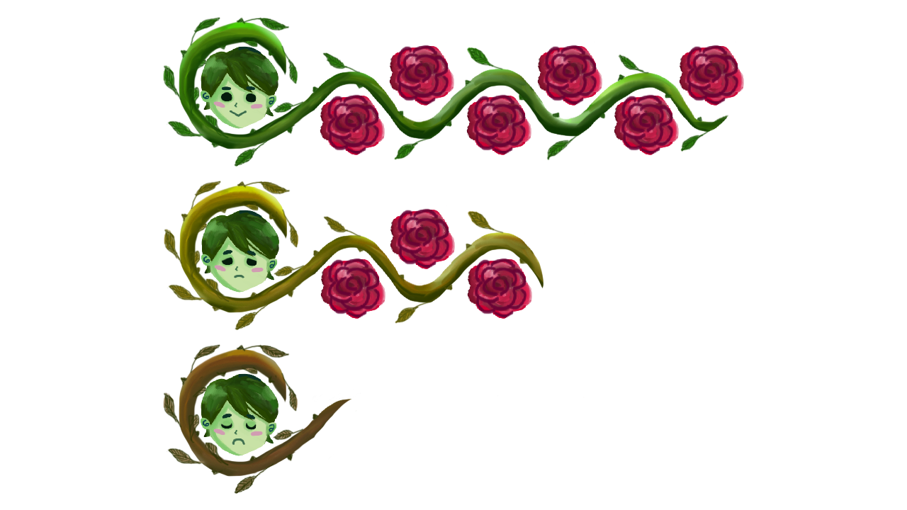 Healthbar Design with various states