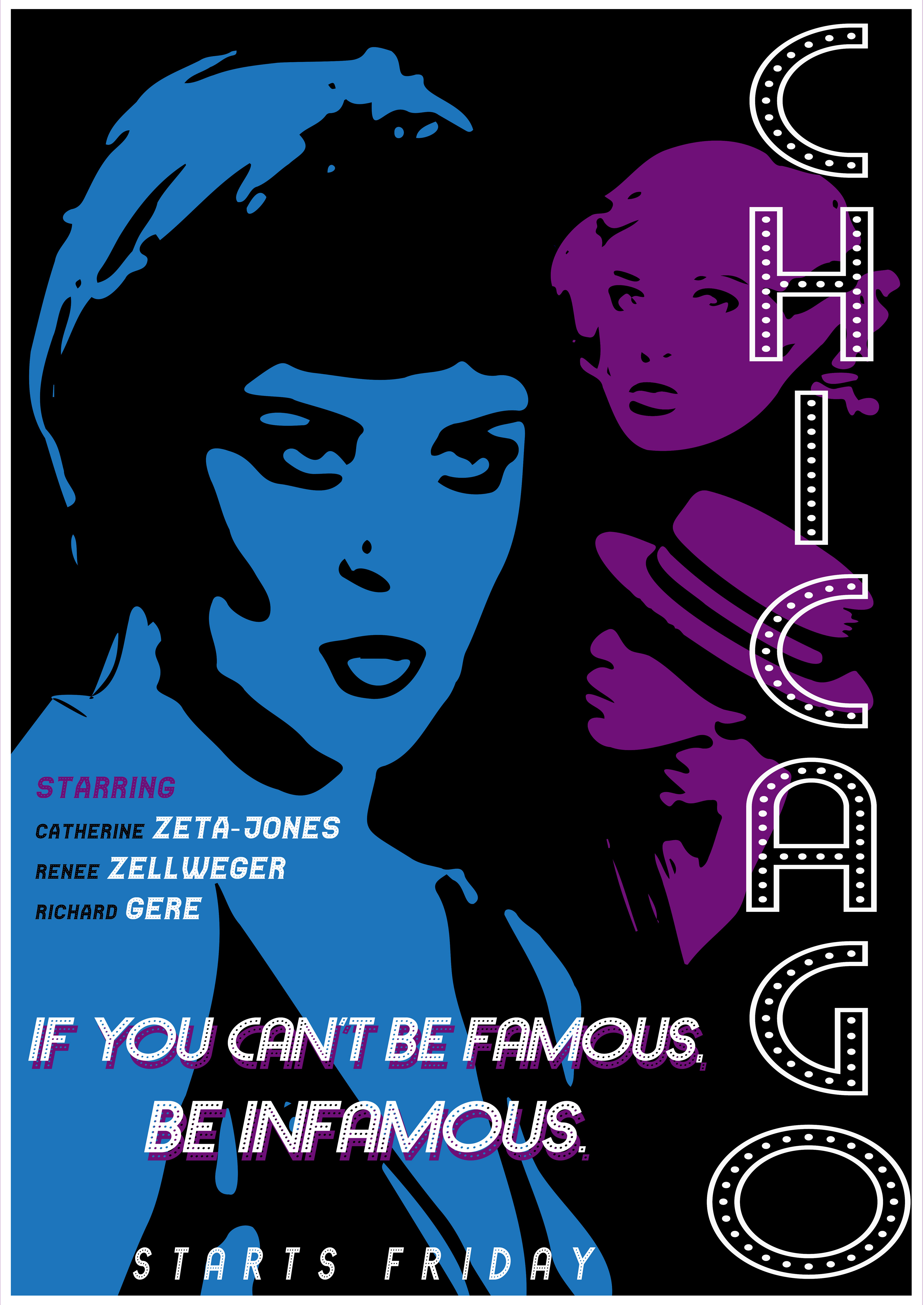 Theatre Poster design for RISD class